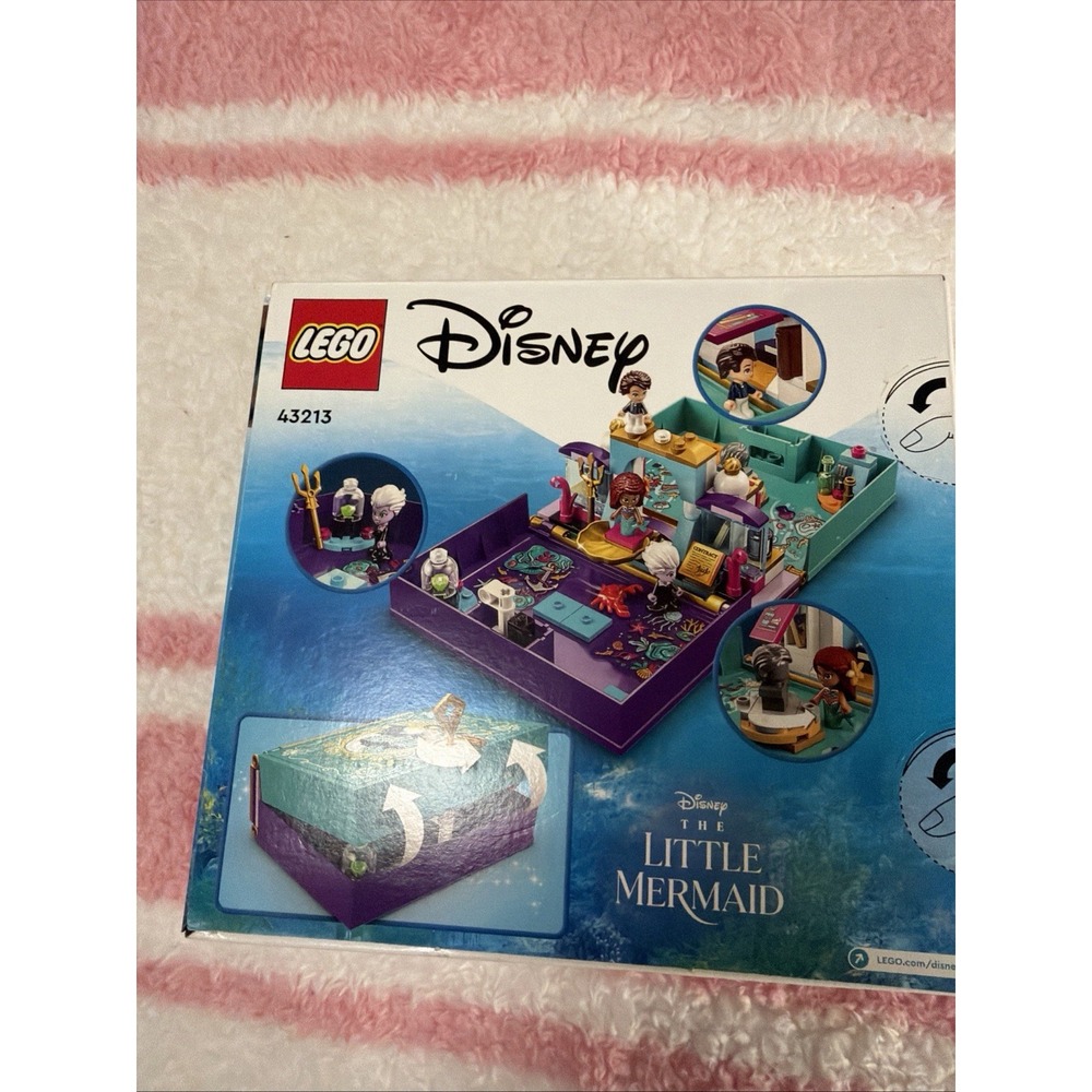 New LEGO® Disney The Little Mermaid Ariel Story Book Building Adventure Set - Picture 5 of 6